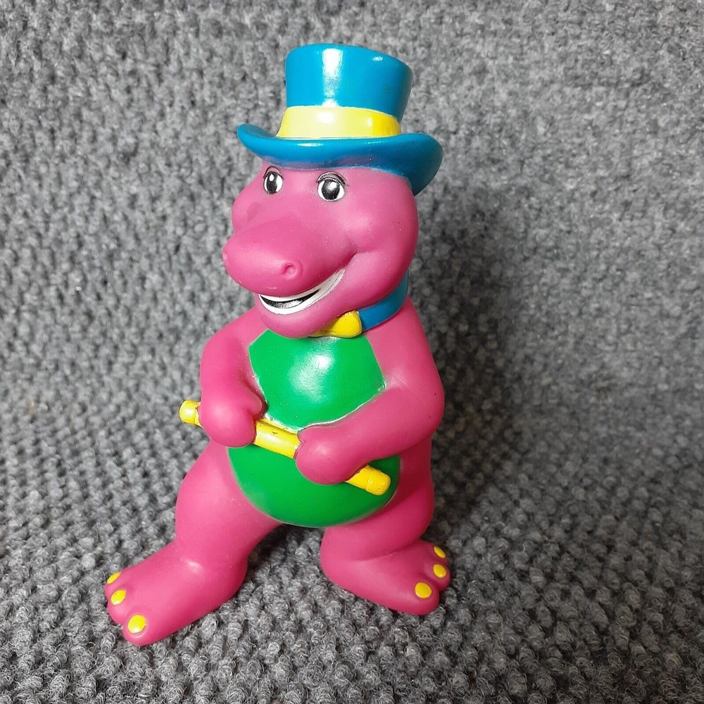 Vintage 90's Barney and Friends Barney The Purple Dinosaur Figure